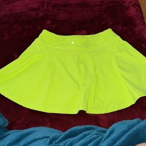 Neon Green Skirt